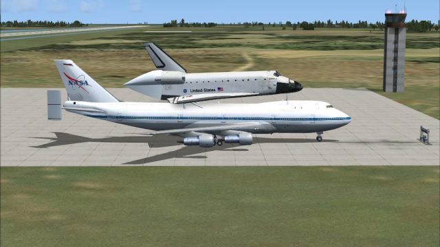 Screenshot 1 — NASA SCA Boeing 747-123