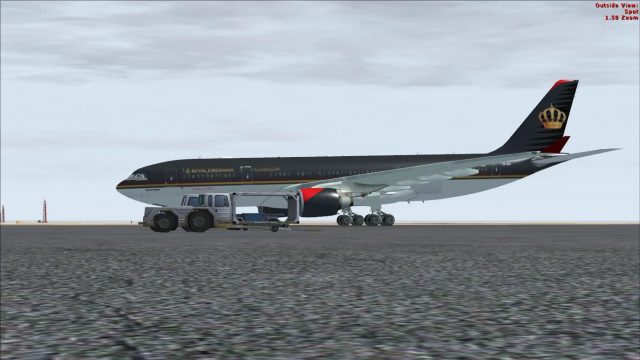 Screenshot 1 — Royal Jordanian Airbus A330-200