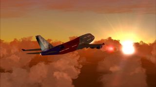 Screenshot 5 — Fictional Boeing 747-400