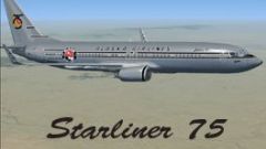 Screenshot 9 — Alaska Airlines Boeing 737-800 &quot;Starliner 75&quot; livery