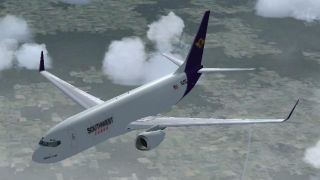Screenshot 1 — Southwest Cargo Boeing 737-800