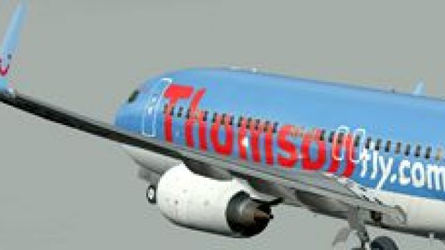 Screenshot 1 — Thomsonfly Boeing 737-800