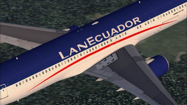 Screenshot 1 — FS2004/2 LanEcuador B767-300 PW ER