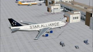 Screenshot 3 — United Airlines Boeing 747-400 (Star Alliance Livery)