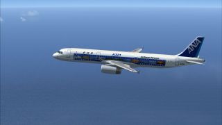 Screenshot 1 — ANA SP Airbus A321