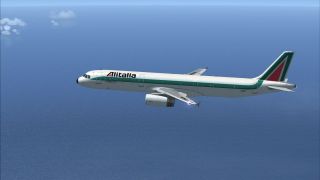 Screenshot 2 — Alitalia Airbus A321