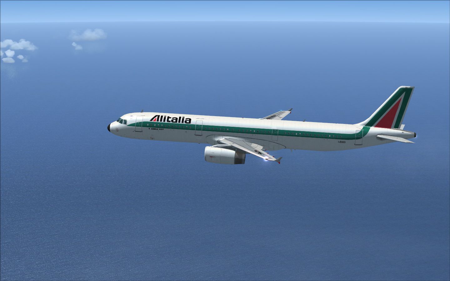 Alitalia Airbus A321 for FSX