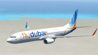 Screenshot 1 — Flydubai Boeing 737-800