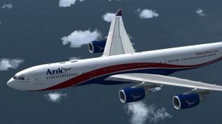 Screenshot 3 — Airbus A340-500 Arik Air