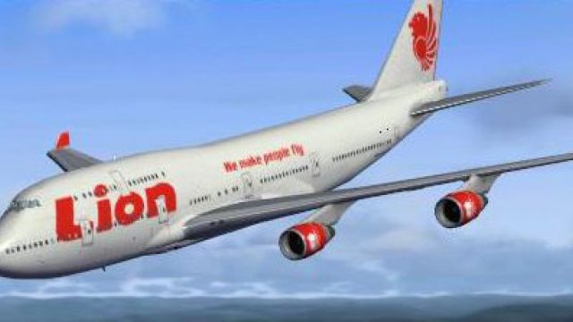 Screenshot 1 — Lion Air Boeing 747-400
