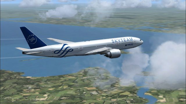 Screenshot 1 — Skyteam/China Southern Boeing 777-200