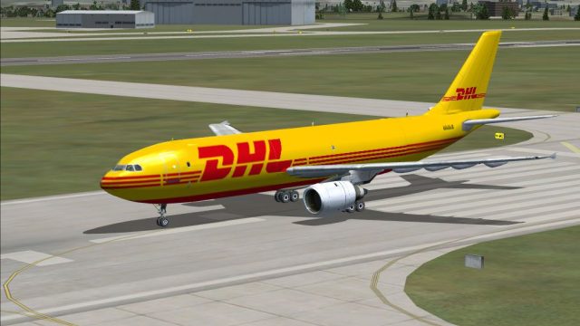 Screenshot 1 — UKFlightsim Airbus A300B4-600F