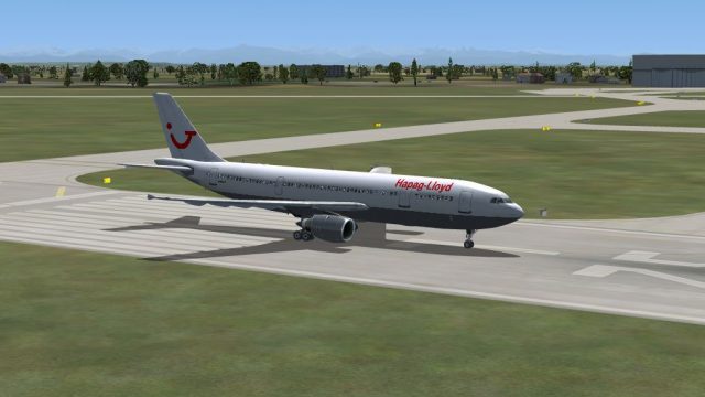 Screenshot 1 — UKFlightsim Airbus A300B4-600R