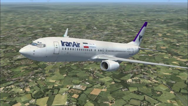 Screenshot 1 — Iranair Boeing 737