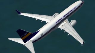 Screenshot 2 — Default Boeing 737-800 Texture Fix