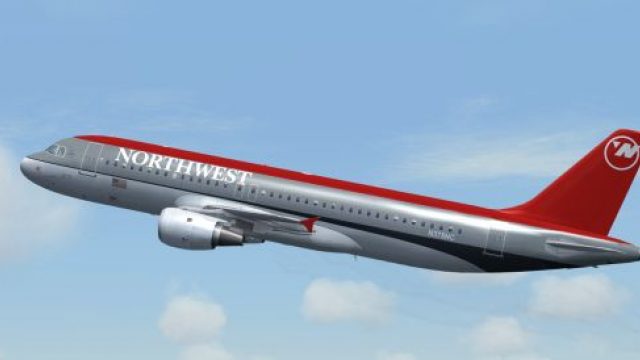 Screenshot 1 — NWA Project Airbus Default A321 VC Merge