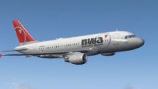 Screenshot 3 — NWA Project Airbus A319-111 VC Merge