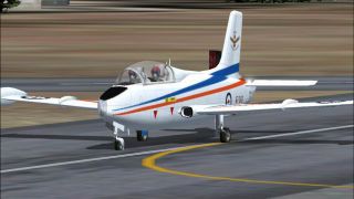 Screenshot 2 — Aircraft Aermacchi MB326H A7-047. Version 1.0