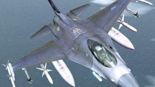 Screenshot 4 — FS2002/FS2004 F-16 VIPER.