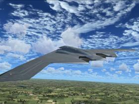 Stealth B2 Spirit full package 3.0 for FS2004 flight simulator