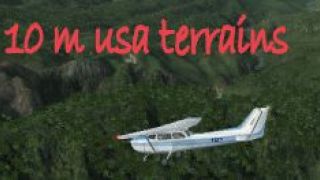 Screenshot 2 — USA 10 M Terrain Project Scenery