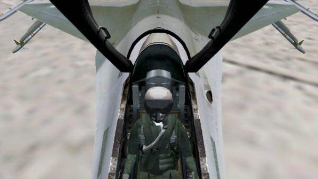 Screenshot 1 — FS2002/FS2004 PAF F-16 VIPER