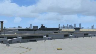 Screenshot 3 — KDAL West Concourse Scenery