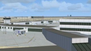 Screenshot 1 — KDAL West Concourse Scenery