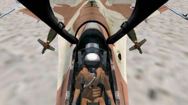 Screenshot 1 — FS2002/FS2004 IAF F-16 VIPER