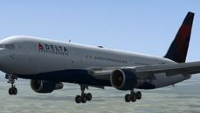Screenshot 1 — Delta Airlines Boeing 767-300 New Livery