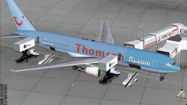 Screenshot 1 — Thomsonfly Boeing 767-300