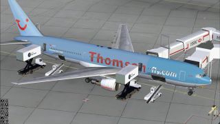 Screenshot 1 — Thomsonfly Boeing 767-300