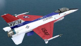 Screenshot 2 — FS2002/FS2004 YF-16