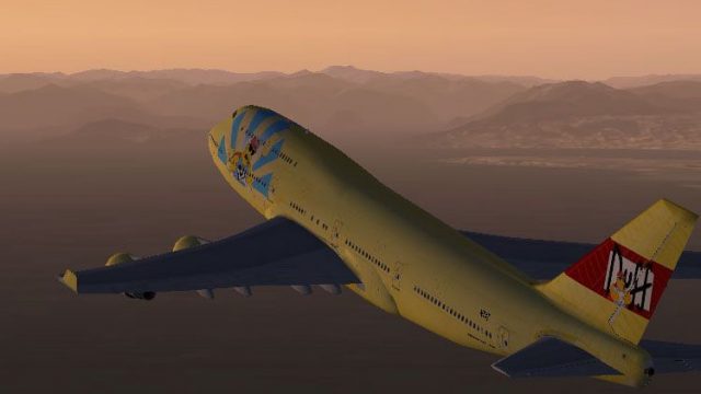 Screenshot 1 — Duff Beer Airlines Boeing 747-400