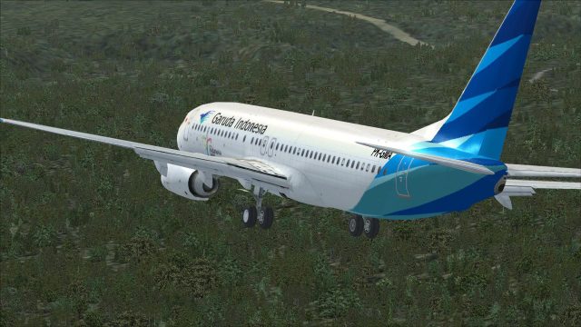 Screenshot 1 — Garuda Indonesia Boeing 737-800 PK-GMA