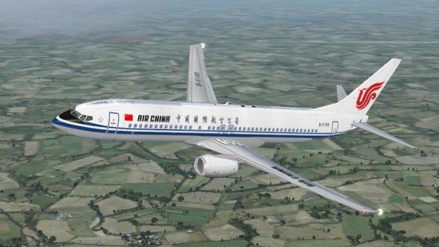 Screenshot 1 — Air China Boeing 737-800 B-5196