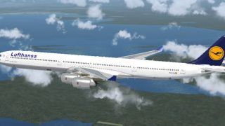 Screenshot 1 — Lufthansa Airbus A340-600 Repaint