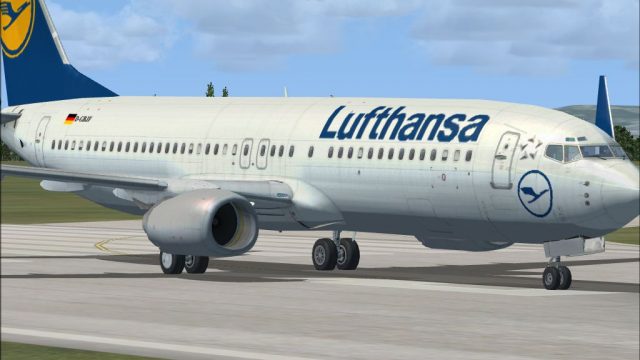 Screenshot 1 — Lufthansa Boeing 737-800