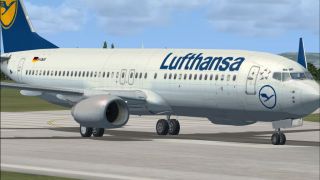 Screenshot 1 — Lufthansa Boeing 737-800