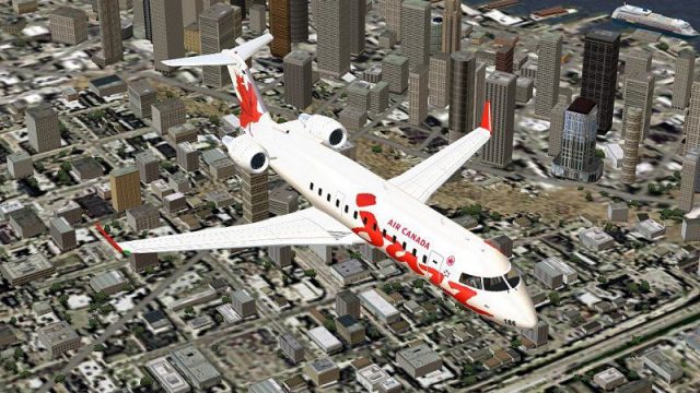 Screenshot 1 — Canadair (Bombardier) CRJ-100/200LR