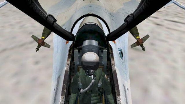 Screenshot 1 — FS2002/FS2004 HAF F-16 VIPER