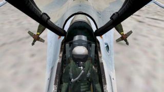 Screenshot 1 — FS2002/FS2004 HAF F-16 VIPER