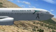 Screenshot 2 — Bulgaria Air Boeing 737-800