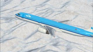Screenshot 1 — KLM Airbus A321 Repaint