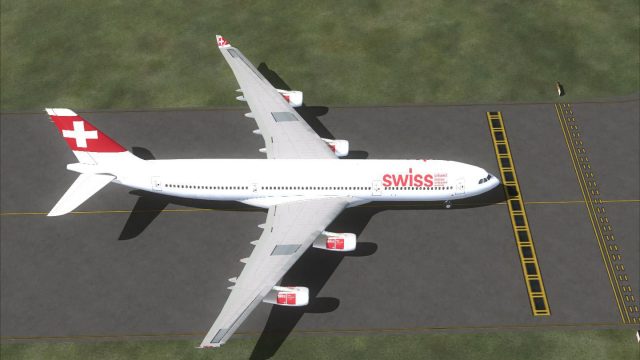 Screenshot 1 — Swiss International Airbus A340-200