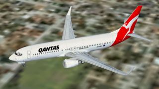 Screenshot 1 — Qantas Jet Connect Boeing 737-800