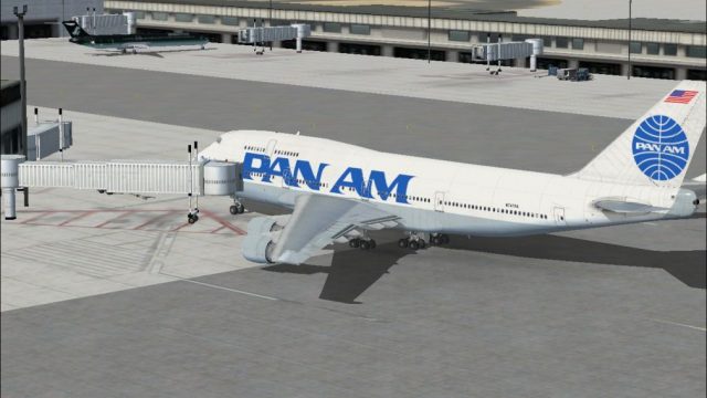 Screenshot 1 — Pan Am Boeing 747-400