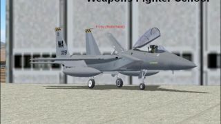Screenshot 1 — F-15 USAF Weapons Fighter School