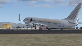 Screenshot 2 — Michael Jackson Boeing 737-800