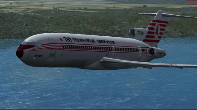 Screenshot 1 — Turkish Airlines Boeing 727-2F2